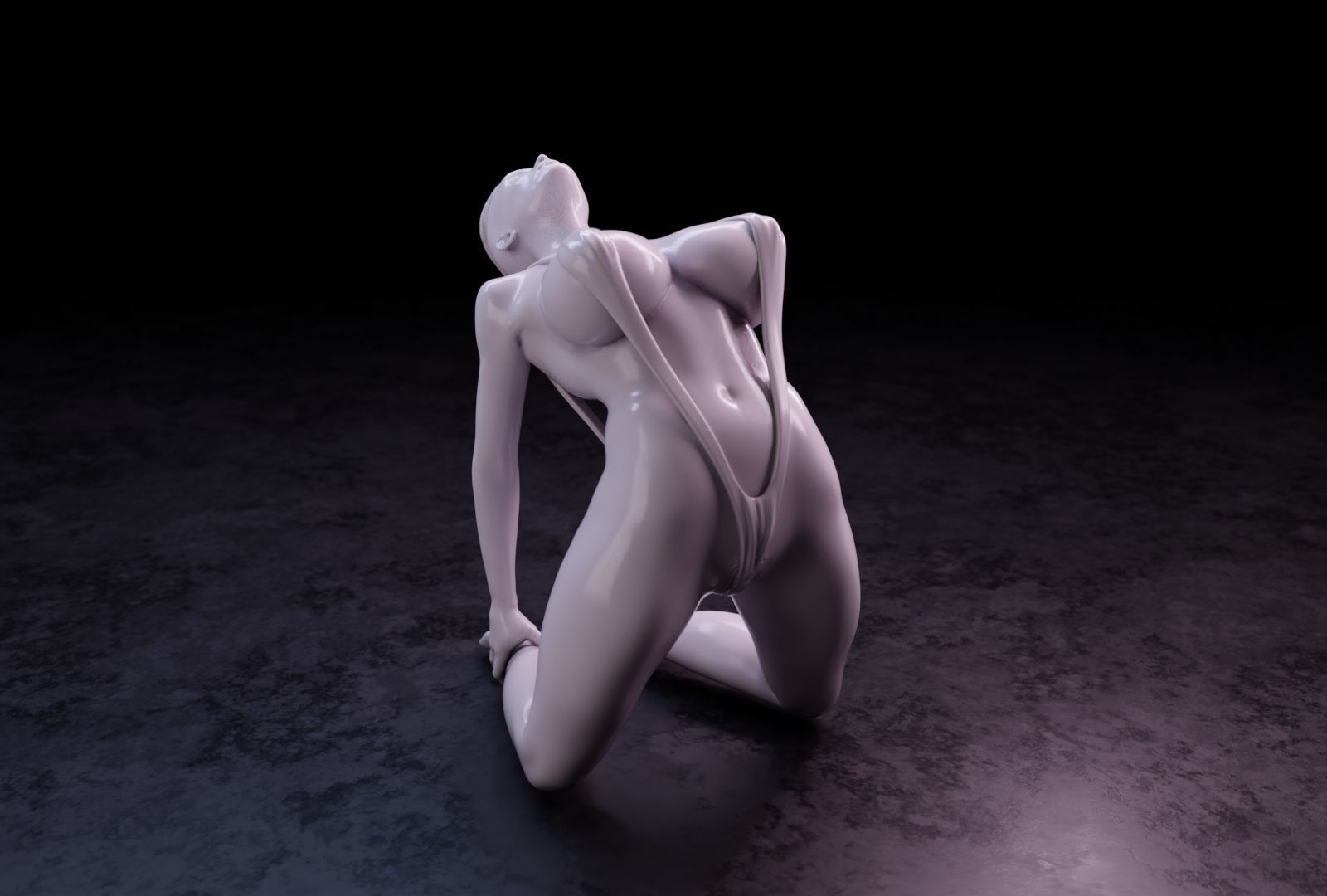 Sexy girl 106 3D print model_2