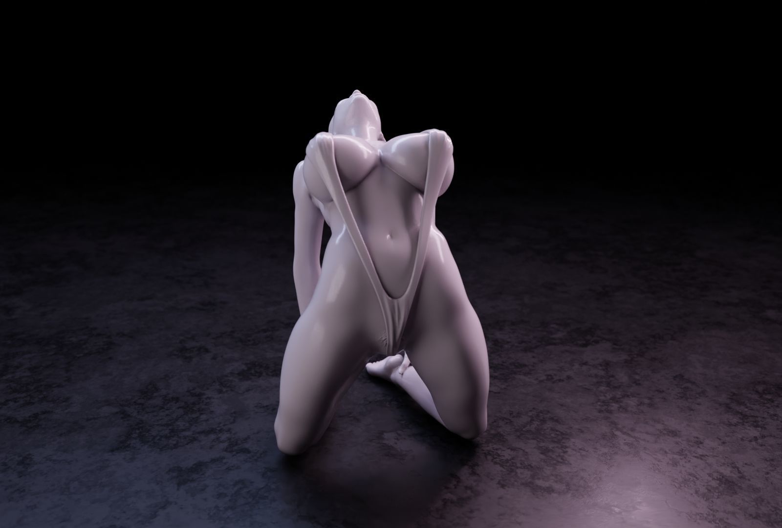 Sexy girl 106 3D print model_4