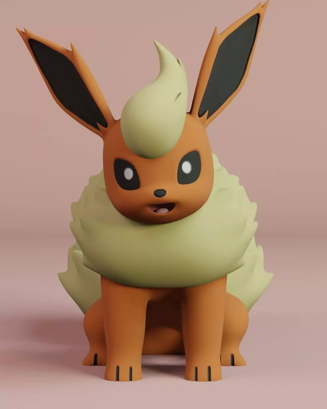 Flareon 3D print model_0
