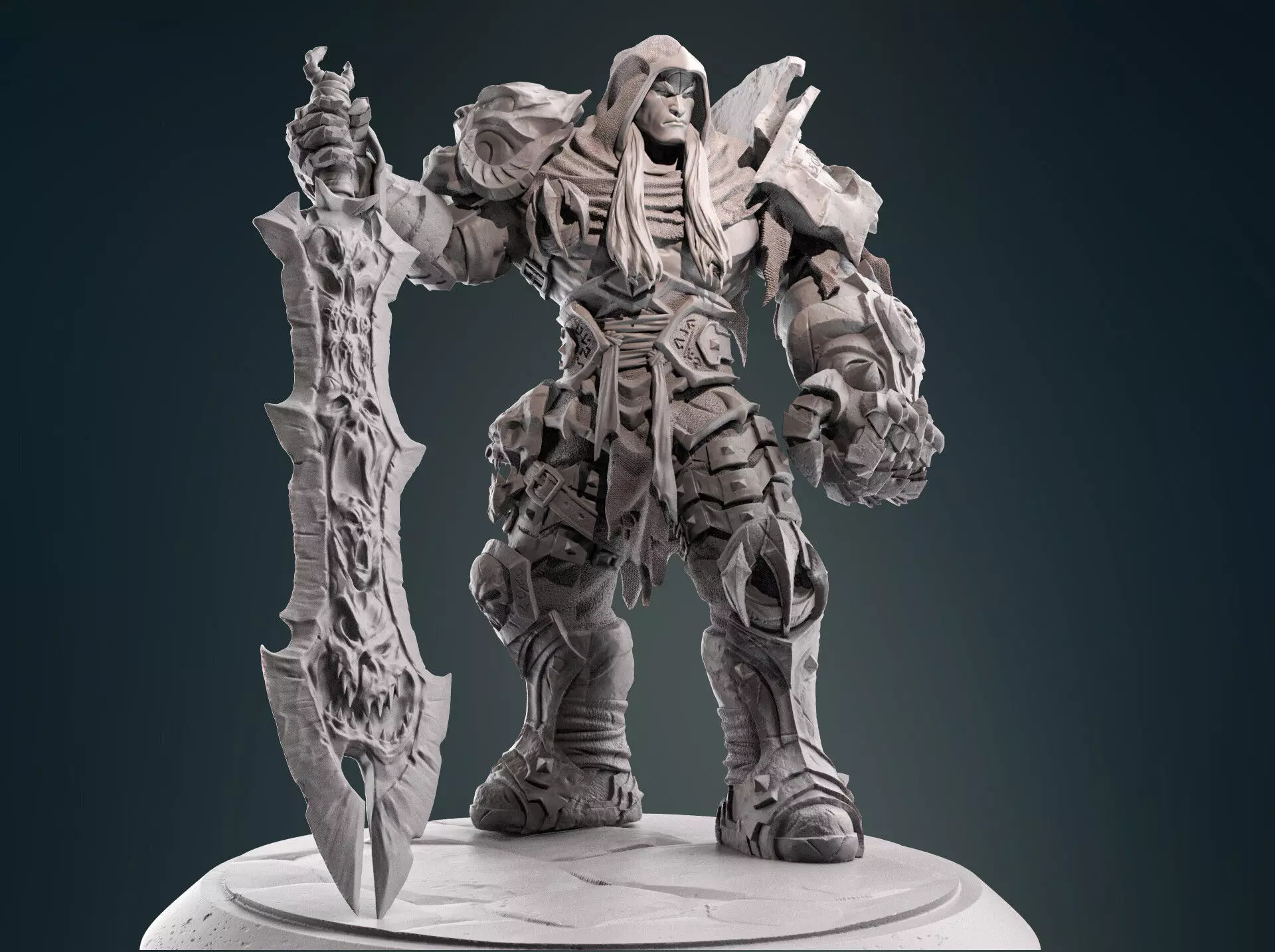 Darksider war for 3d printing 3D model_0