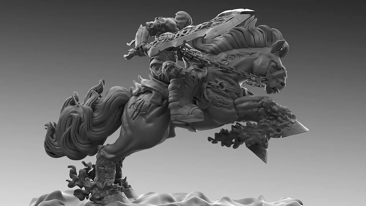 Darksiders War on Ruin 3D model