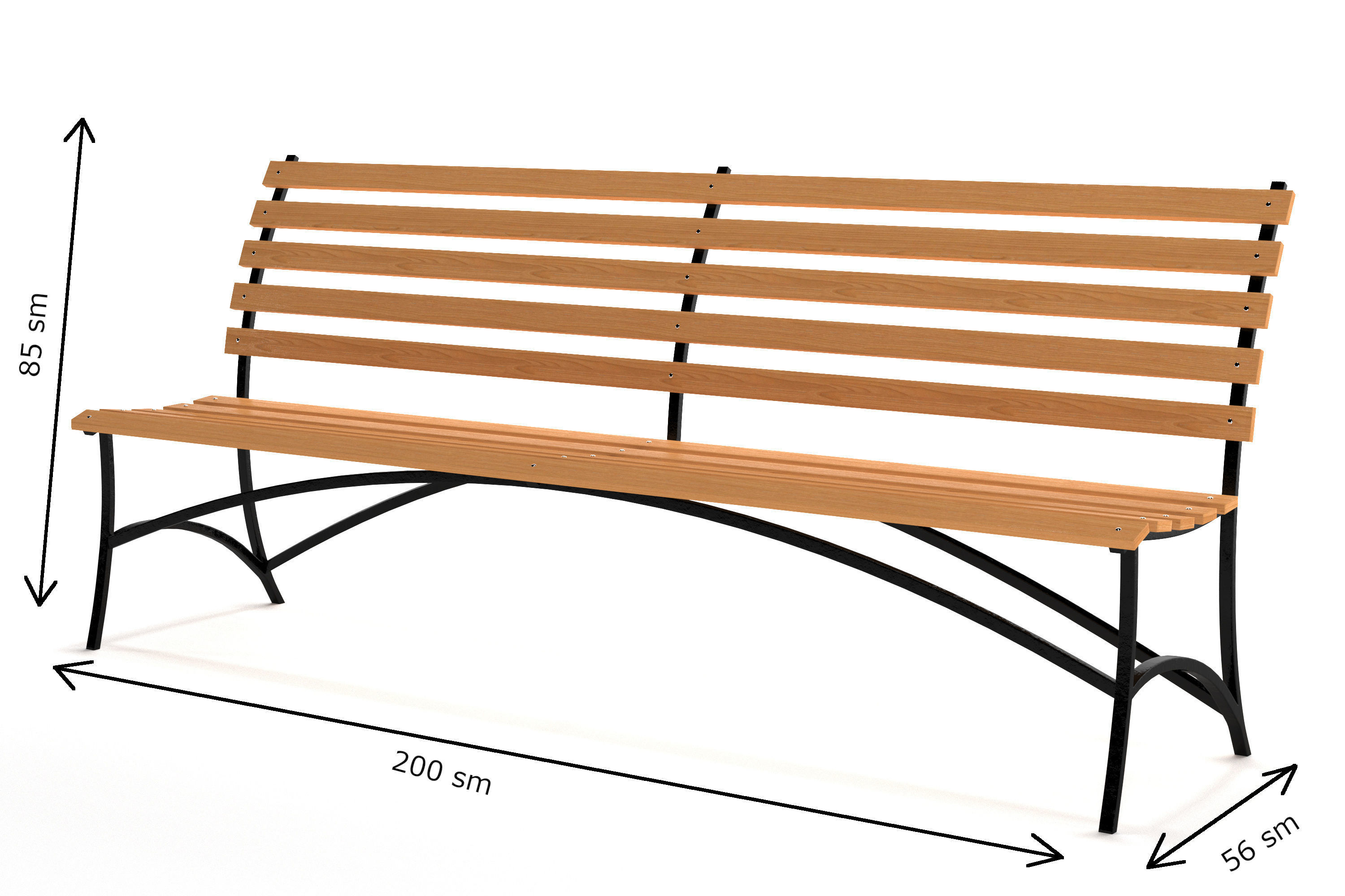 Chairs 02 Low-poly 3D model_1