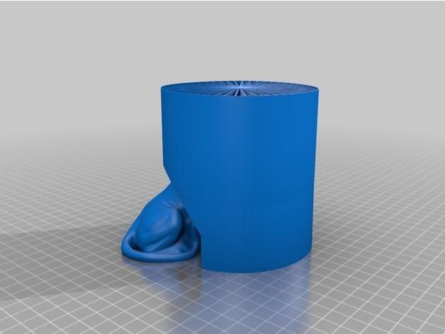 Hairy Lion 3D print model_6