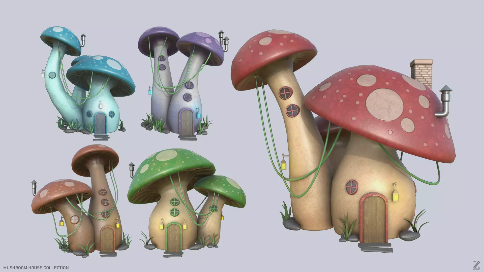 Mushroom house collection _0