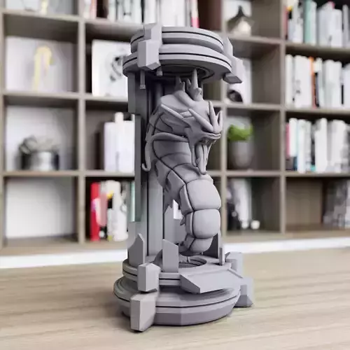 Gyarados in the lab from pokemon