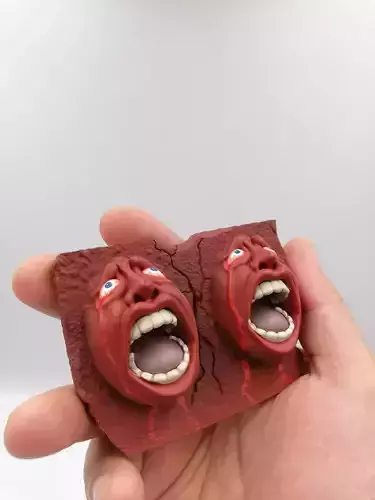 Behelit Wailling Wall 3D print model