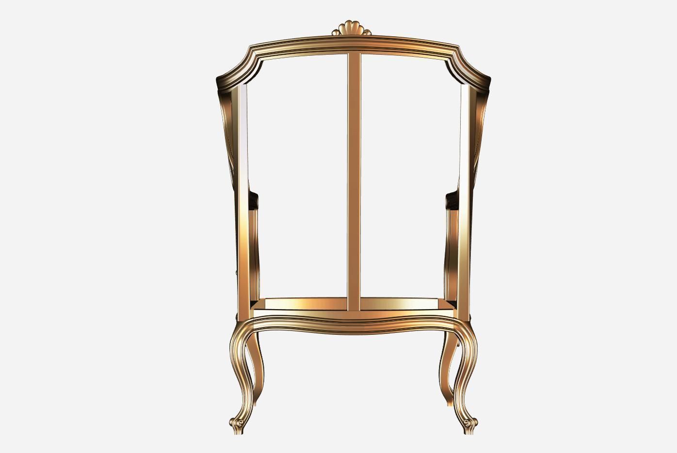 Armachair model for cnc 02 3D model_2