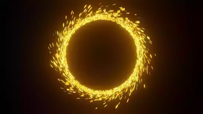 Dr Strange portal animation 3D model