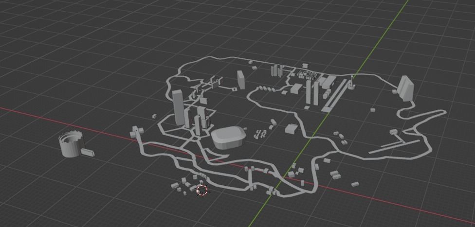 simple verdansk call of duty map Low-poly 3D model_4