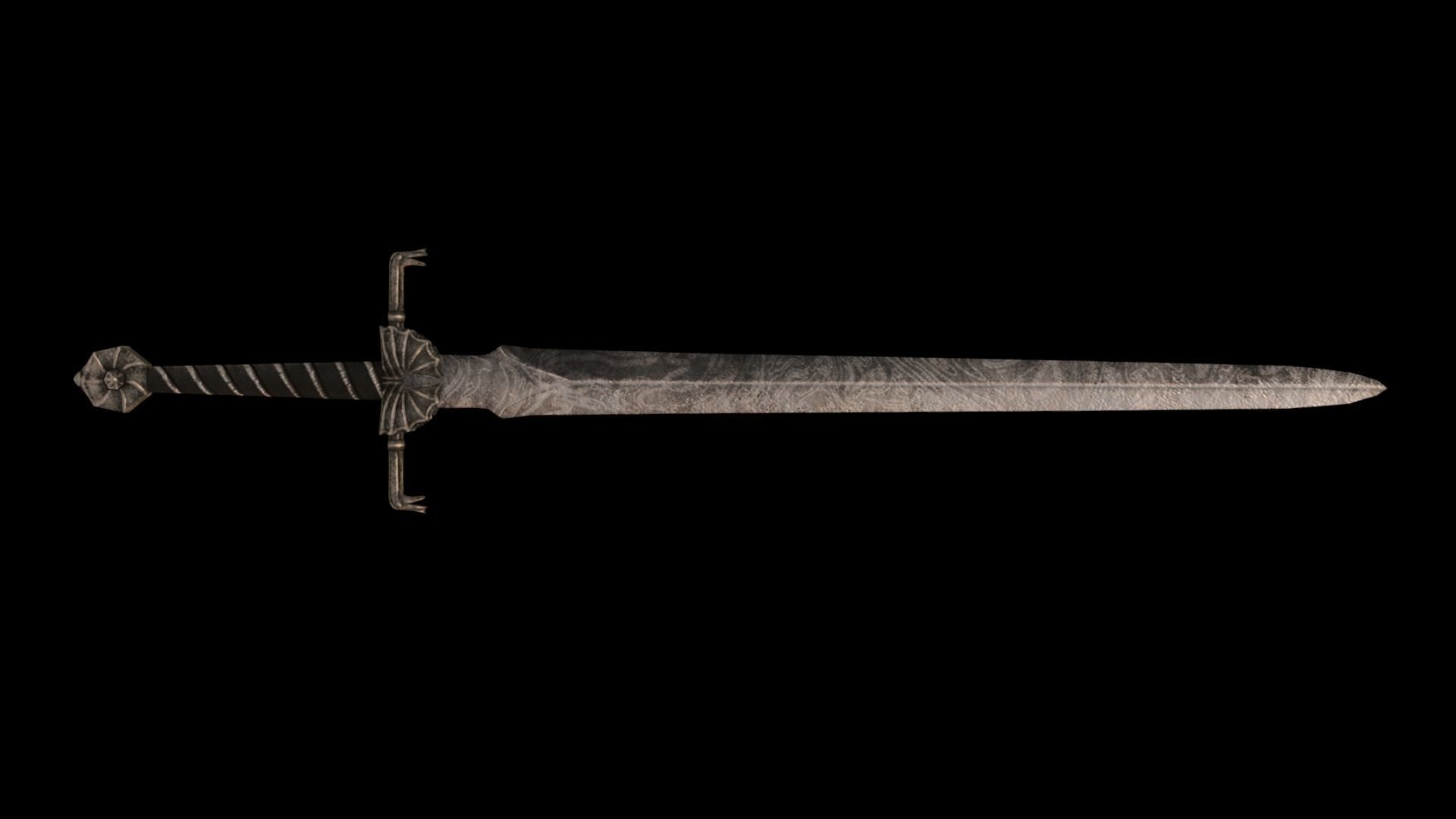 King Aegon II Coronation Outfit Low-poly 3D model_2