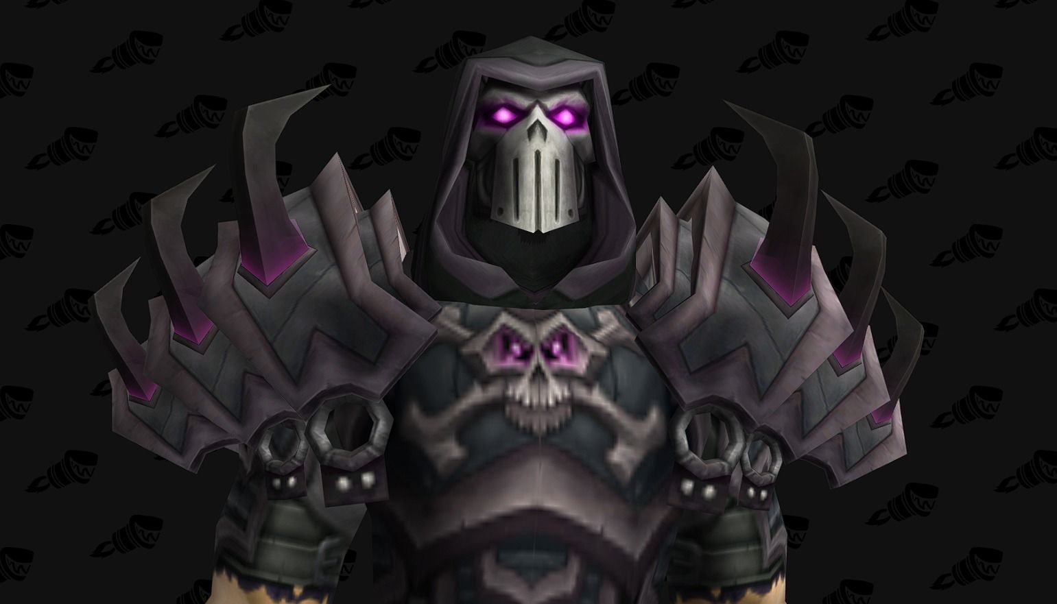 Deathmantle Shoulder -  World of Warcraft 3D print model_4