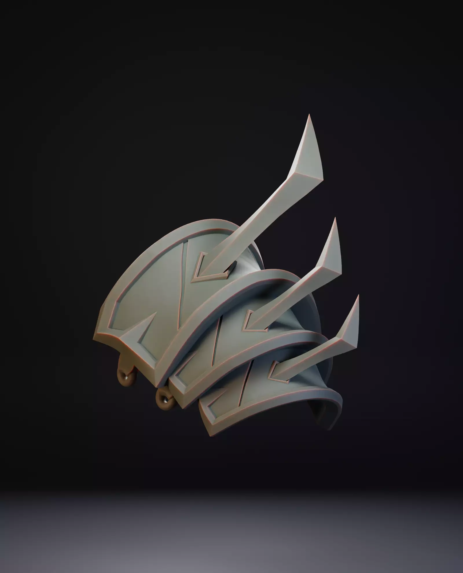 Deathmantle Shoulder -  World of Warcraft 3D print model_0