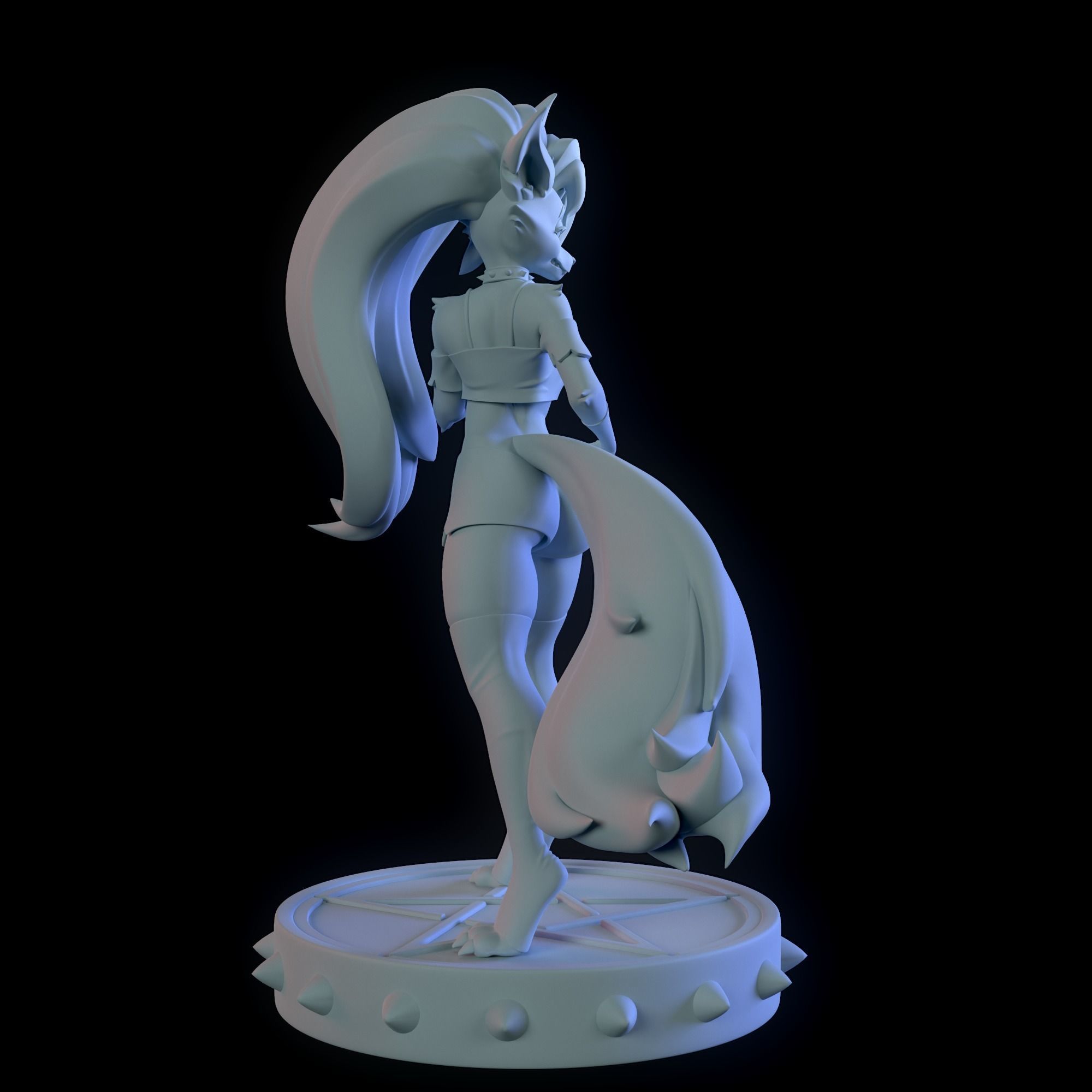 Loona Helluva Boss With NSFW variants 3D print model_23