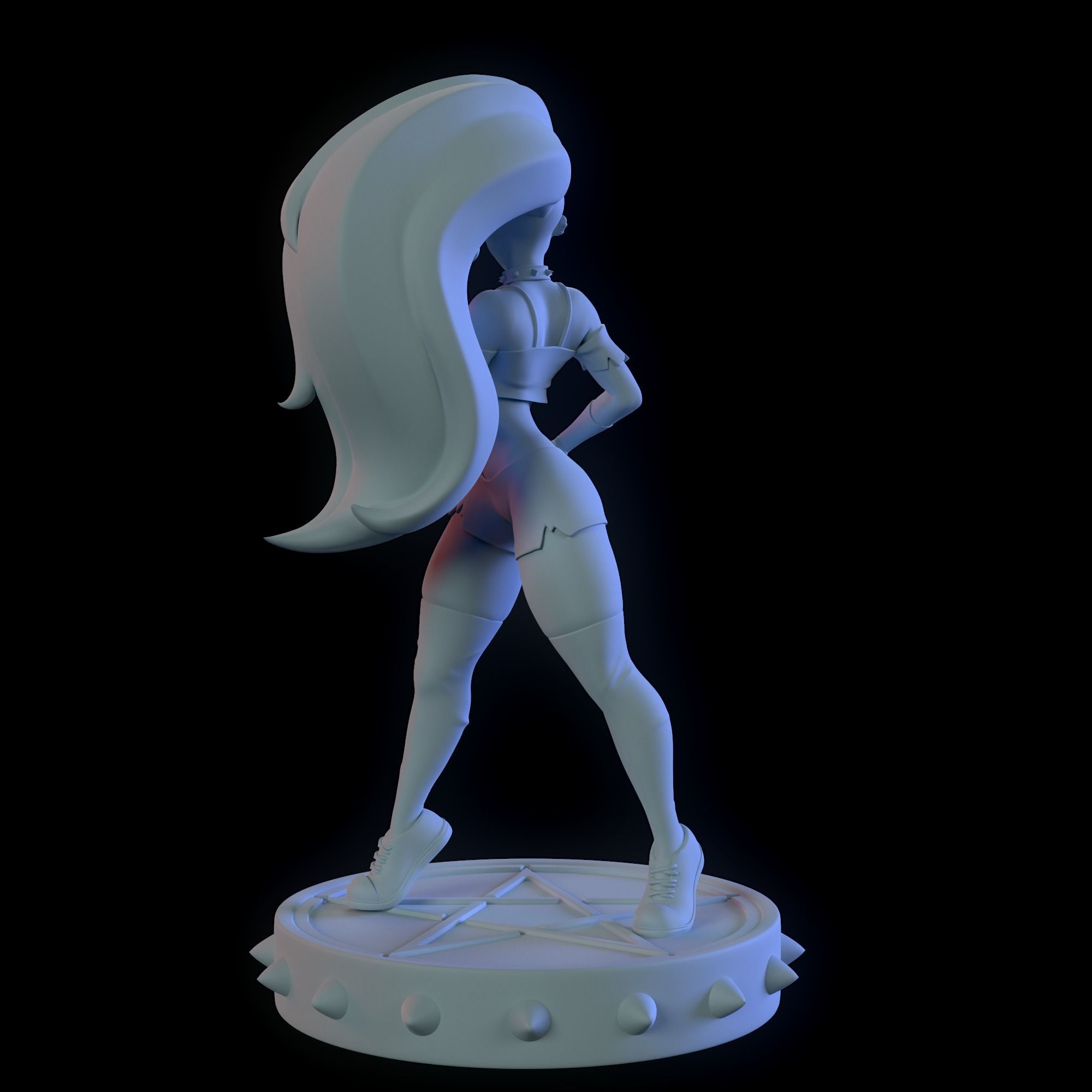 Loona Helluva Boss With NSFW variants 3D print model_17