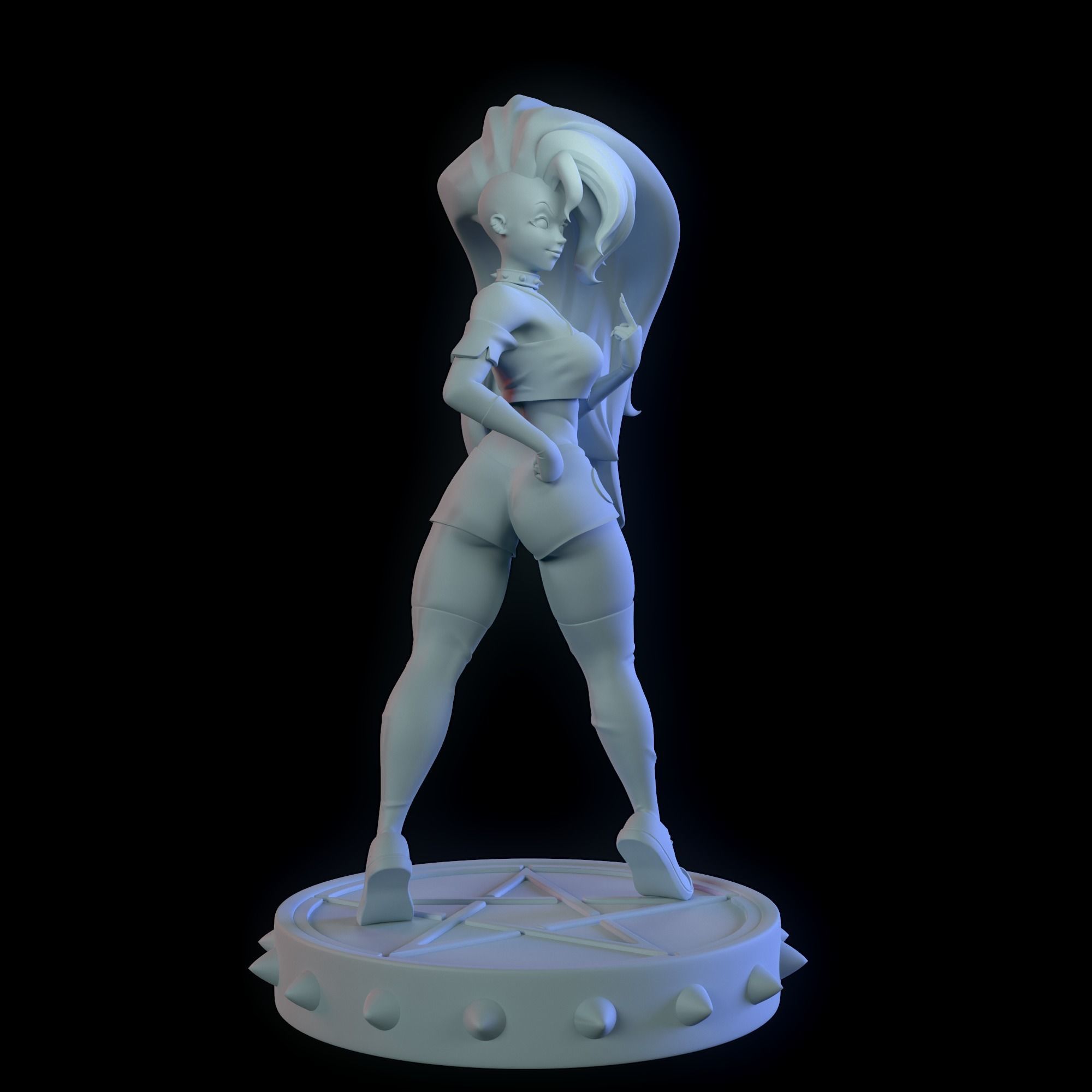 Loona Helluva Boss With NSFW variants 3D print model_11