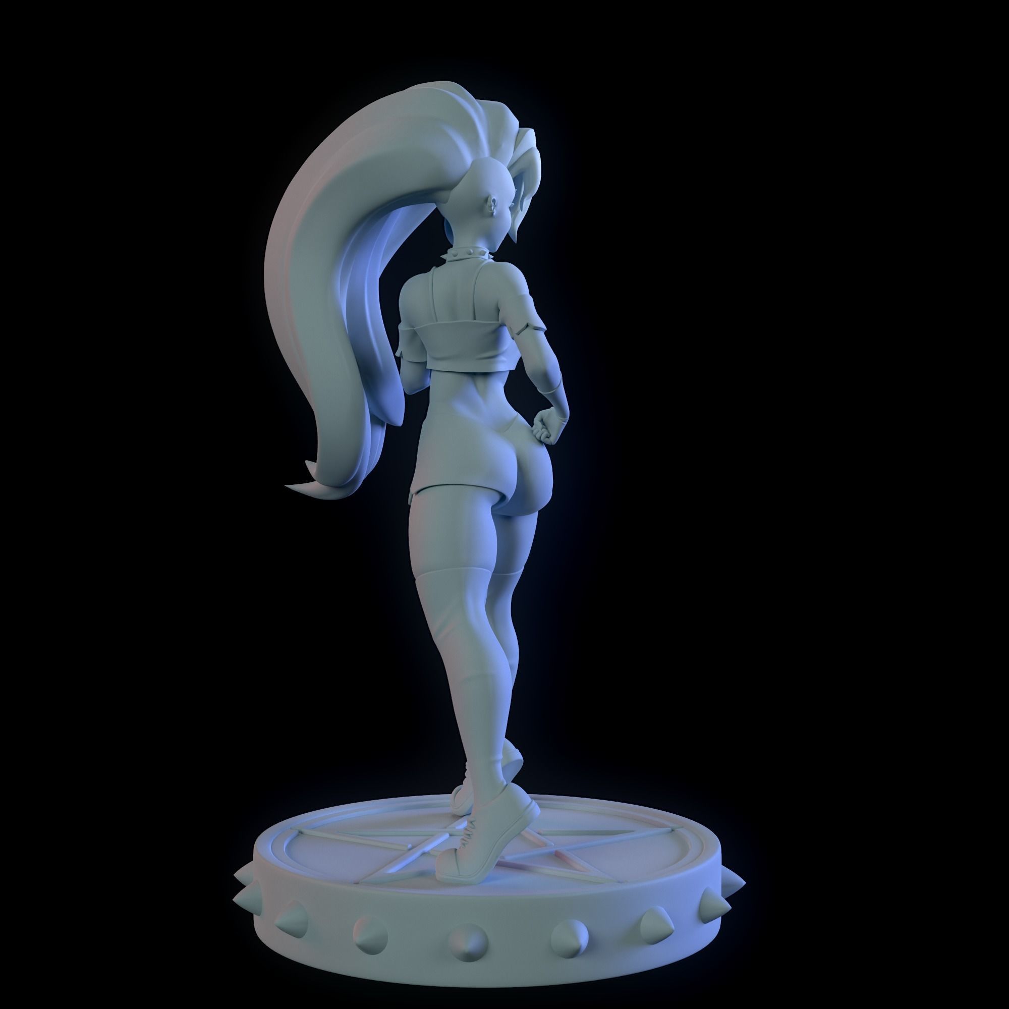 Loona Helluva Boss With NSFW variants 3D print model_13