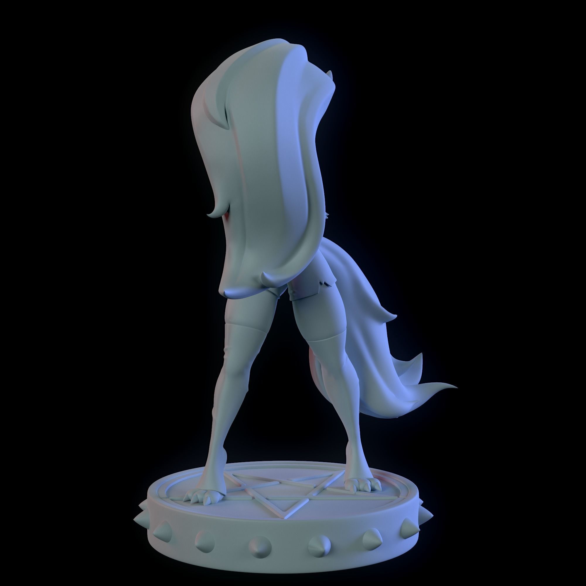 Loona Helluva Boss With NSFW variants 3D print model_29