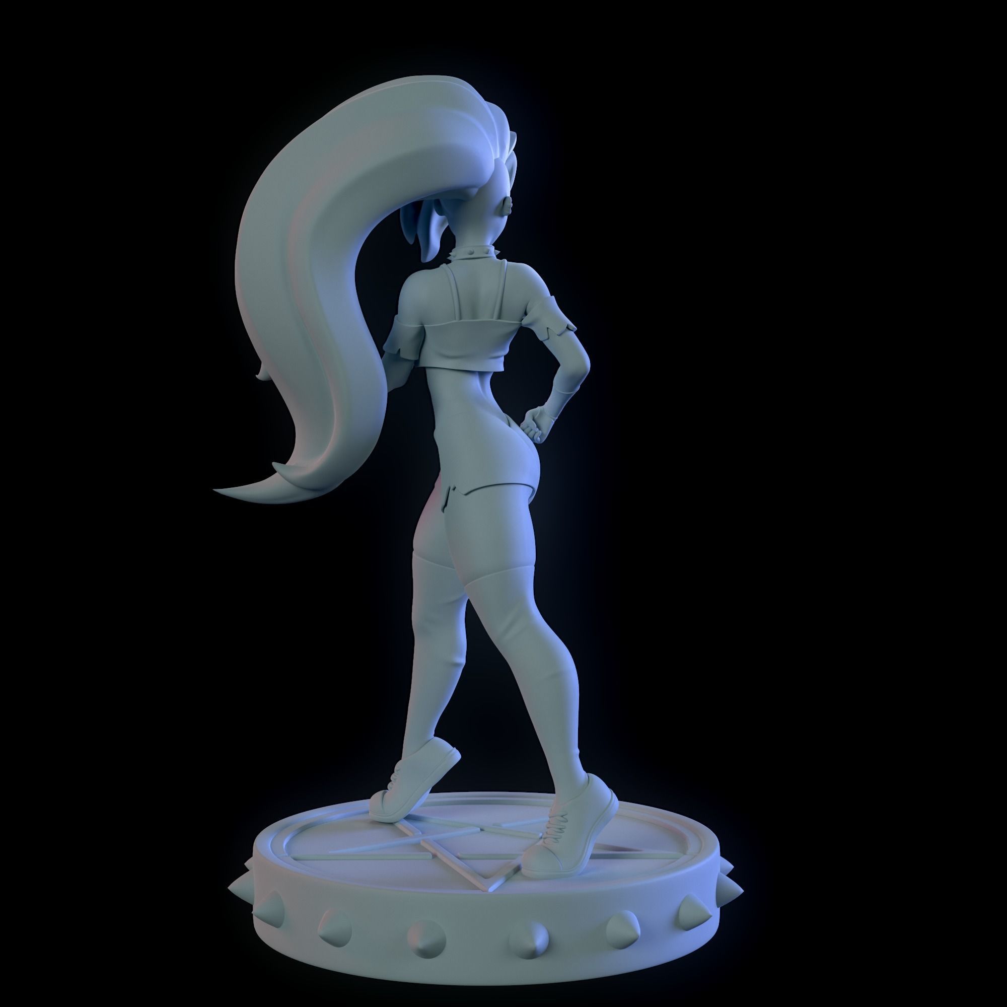 Loona Helluva Boss With NSFW variants 3D print model_14
