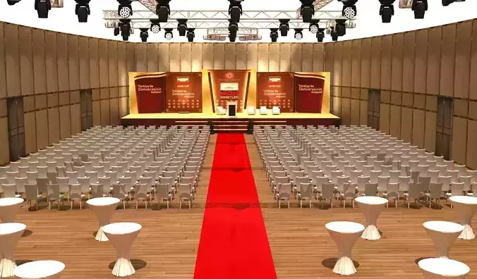 Meeting Hall and Stage 025