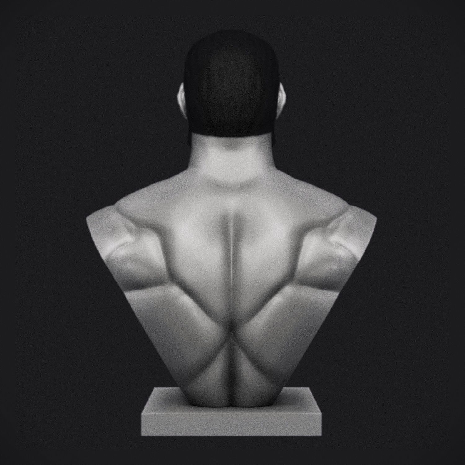 GIGACHAD - Bust 3D print model_2