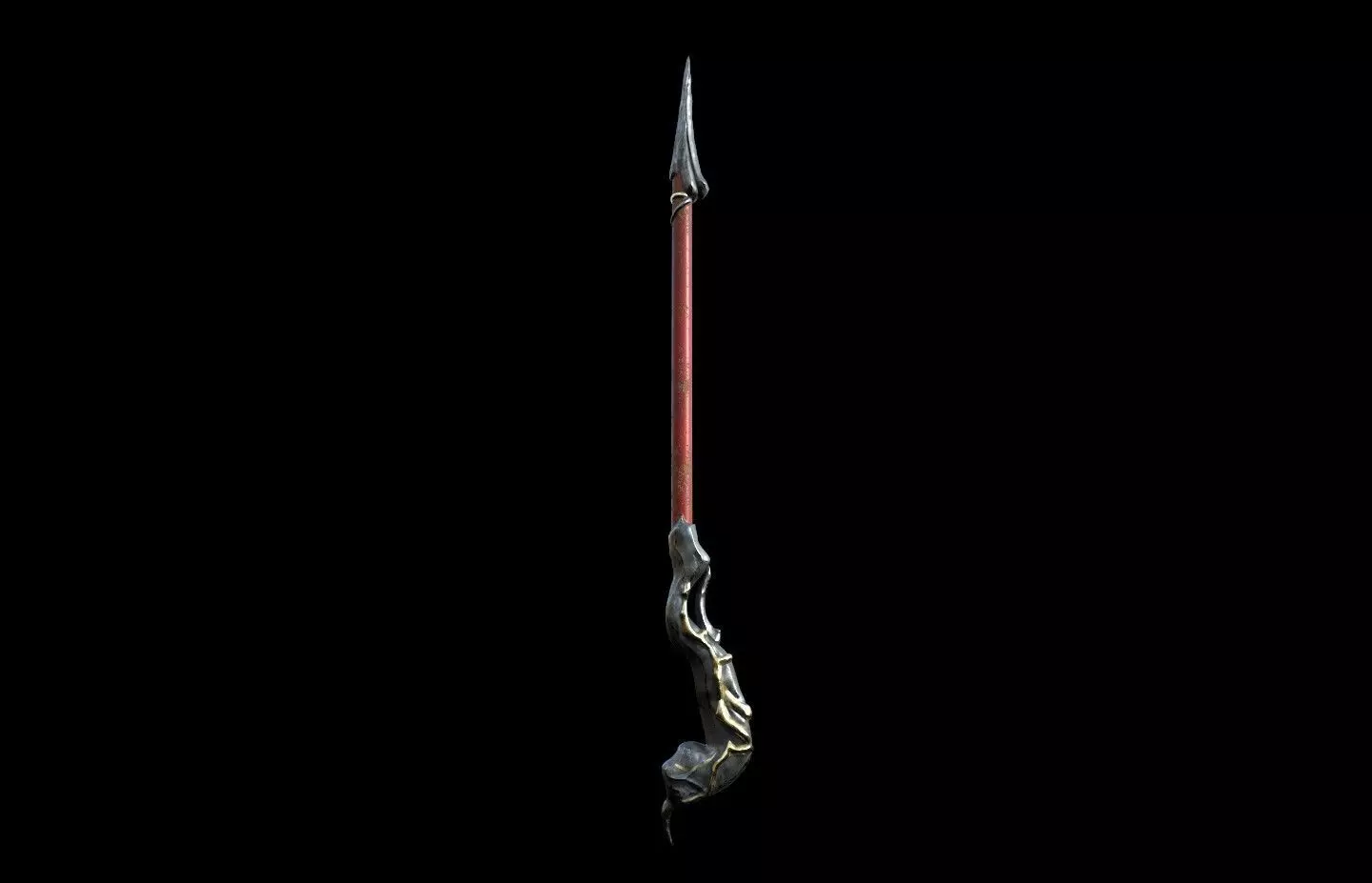 Final Fantasy 14 Moon Staff Lunar Envoy 3d digital download 3D print model_0