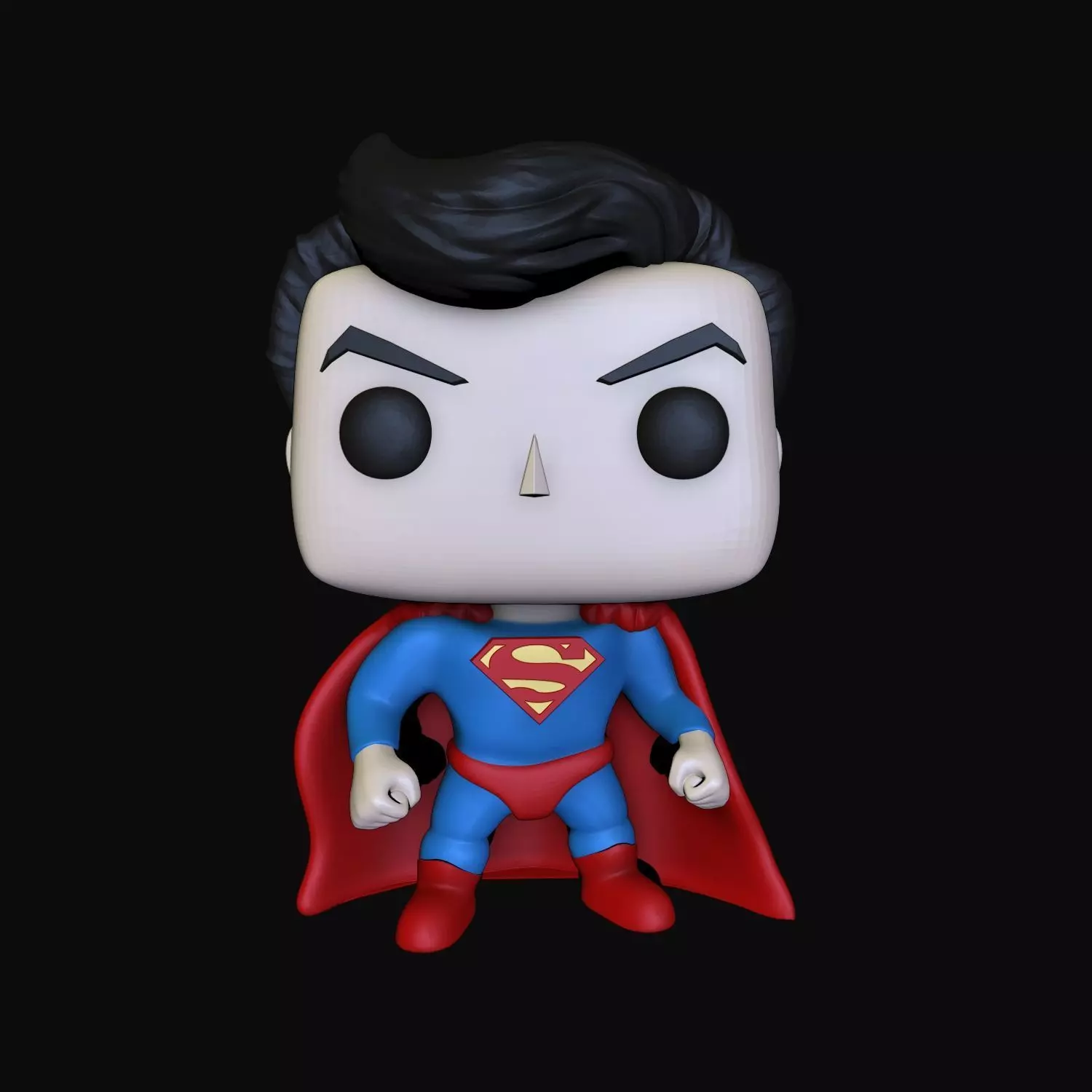 Superman Funko Figurine 3D print model_0