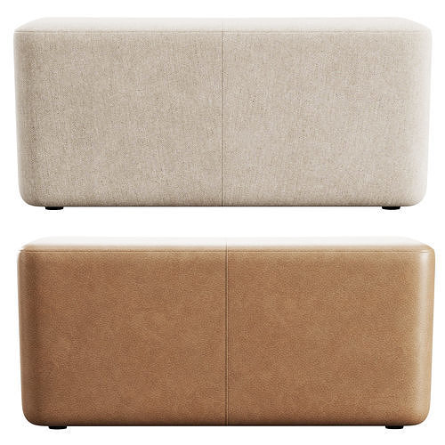 Puzzle Ottoman by Luxy 3D model 5
