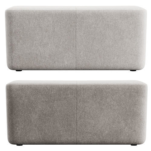 Puzzle Ottoman by Luxy 3D model 4