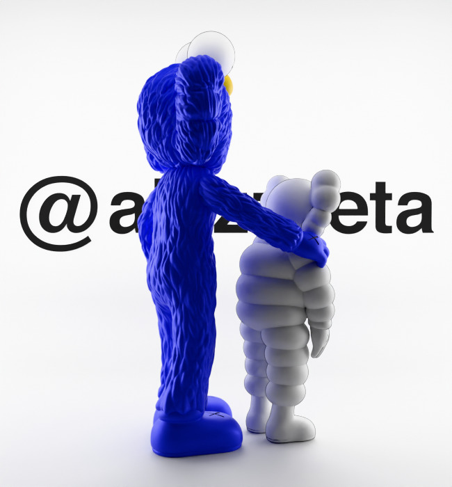 Kaws Family Textured Low-poly 3D model_32