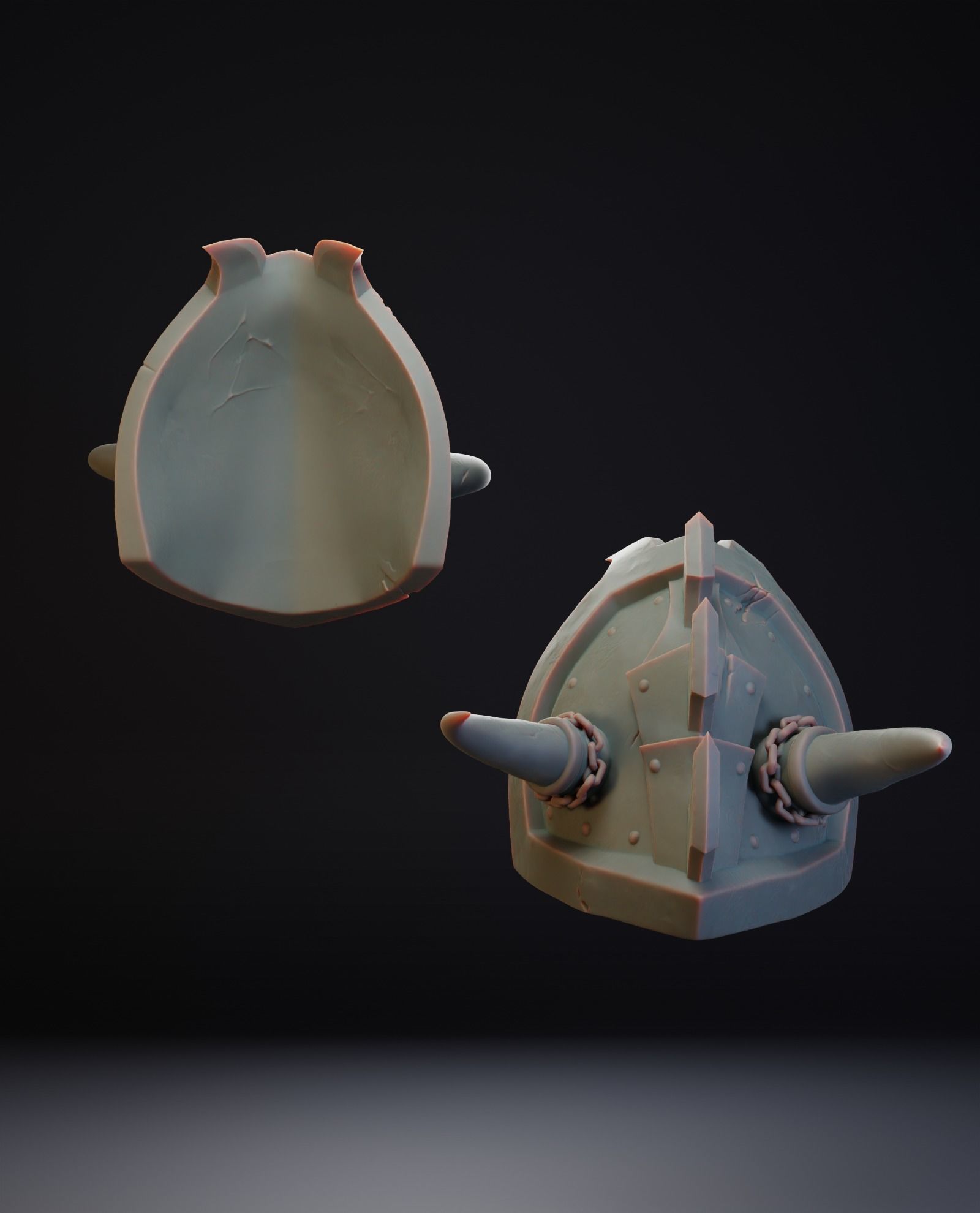 Battlegear of Might  Shoulder - World of Warcraft 3D print model_3