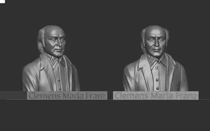 Clemens Maria Franz  3D print model