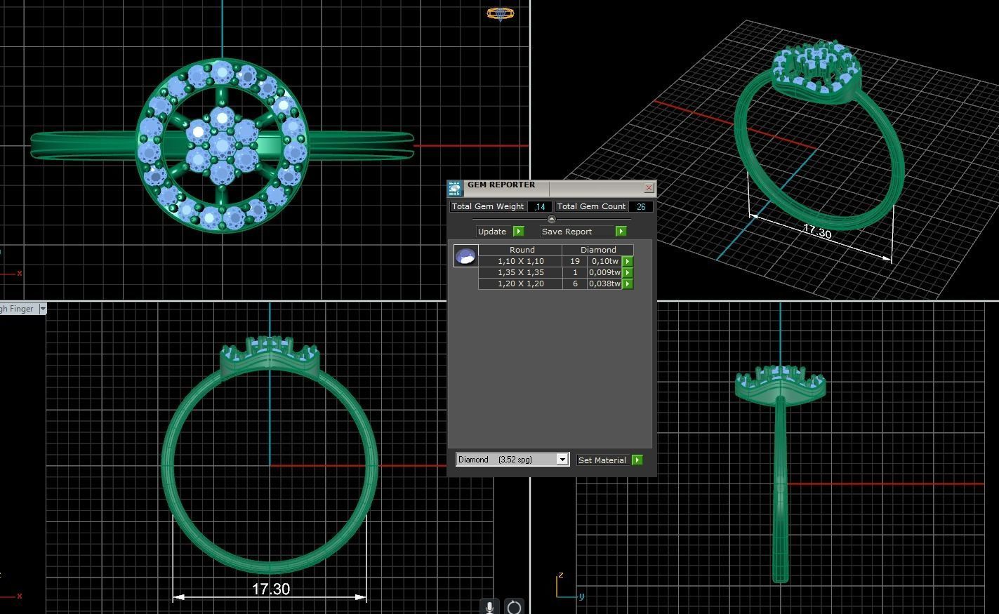 Minimalist Ring 956 3D print model_5