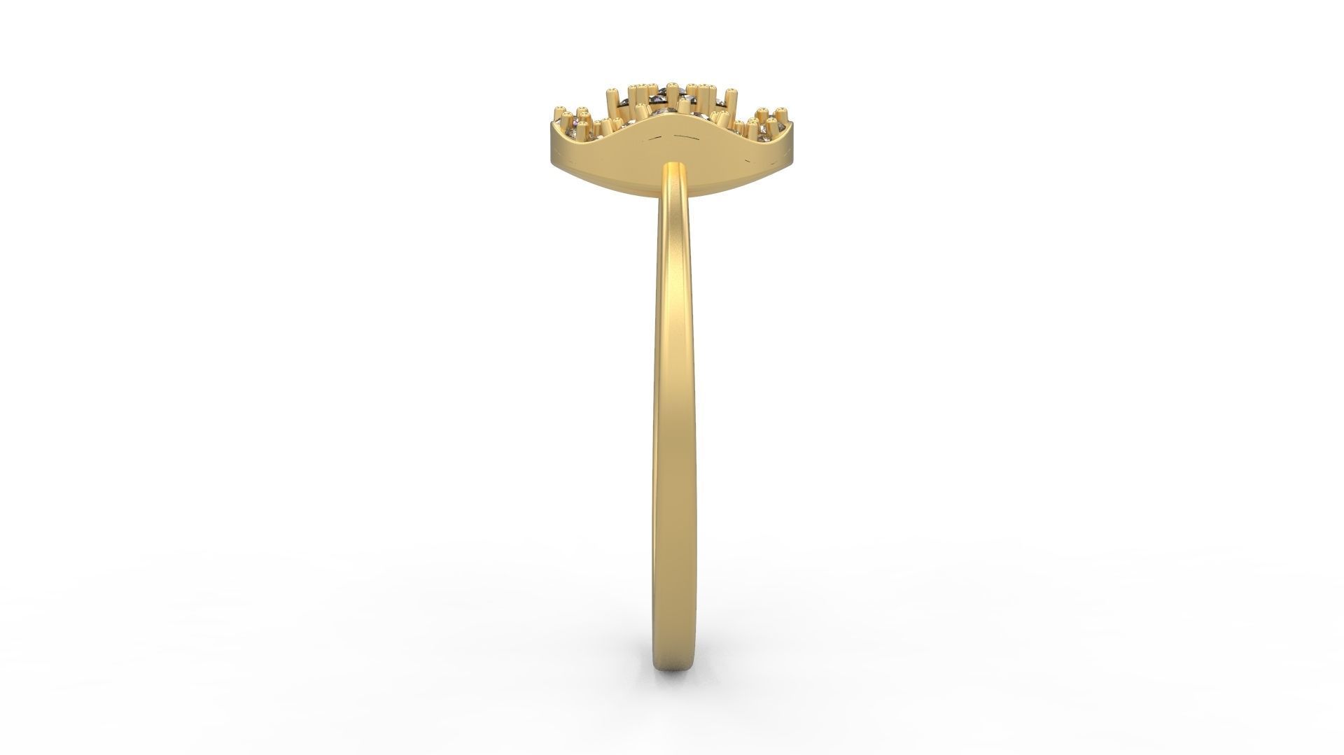 Minimalist Ring 956 3D print model_2