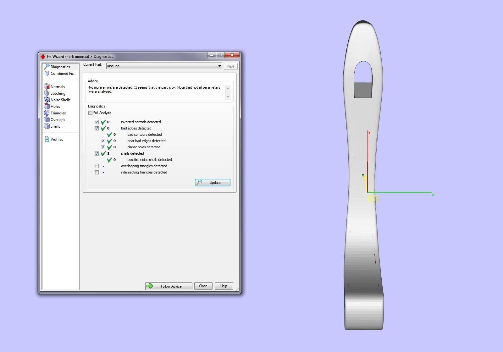 earring heart  3D print model_23
