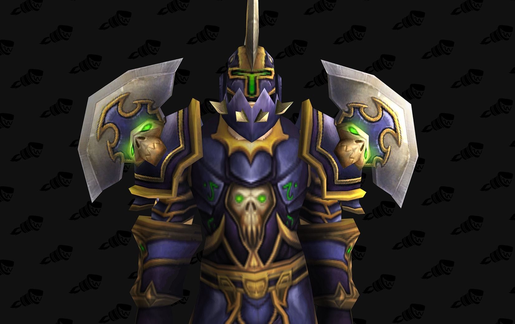 Battlegear of Wrath  Shoulder - World of Warcraft 3D print model_4