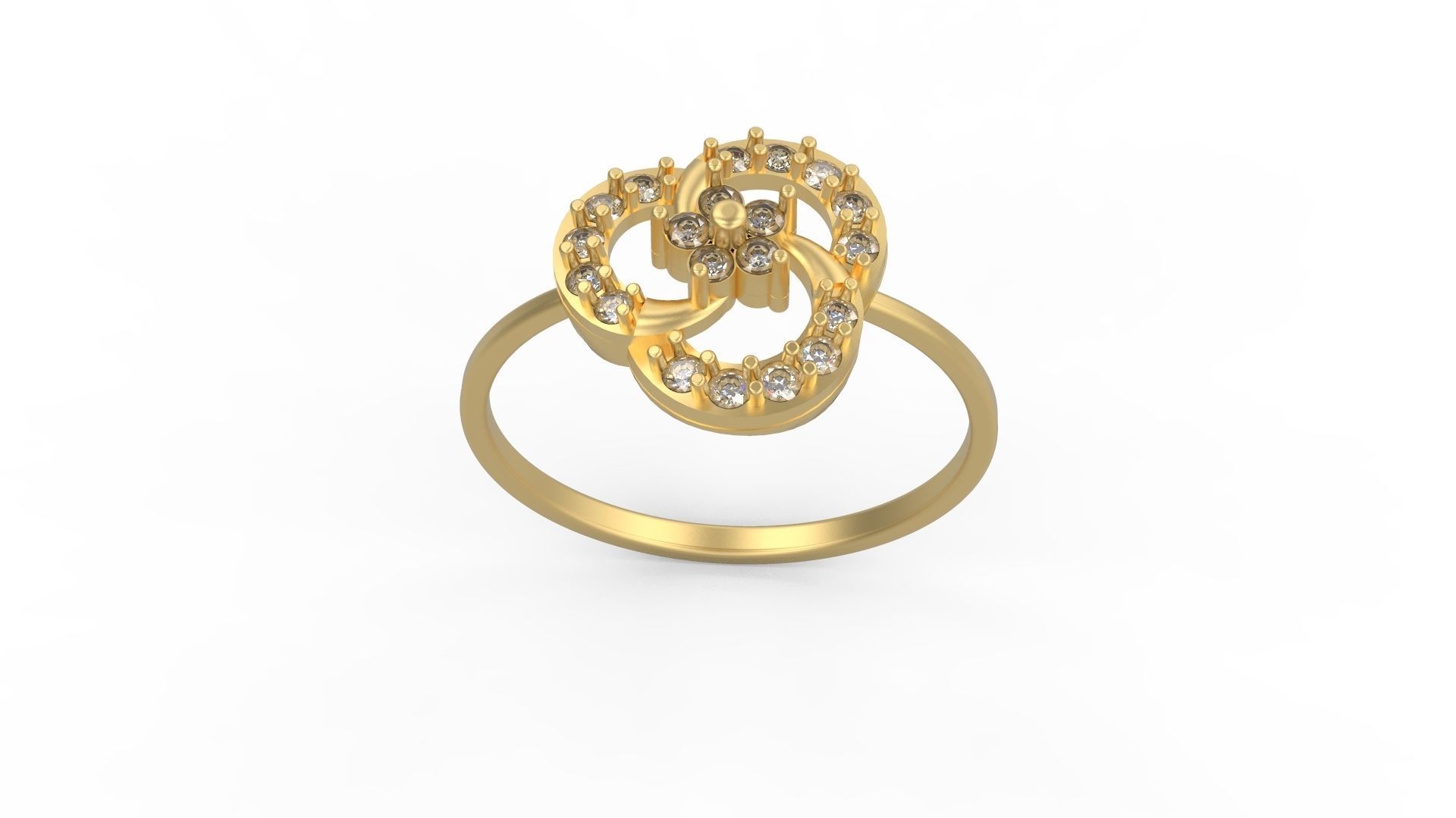 Minimalist Ring 943 3D print model_3