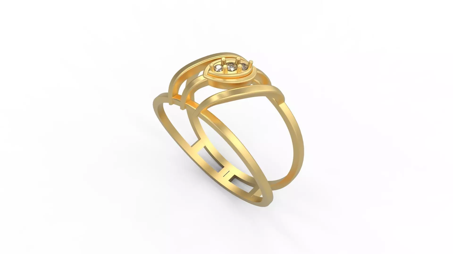 Minimalist Ring 930 3D print model_0