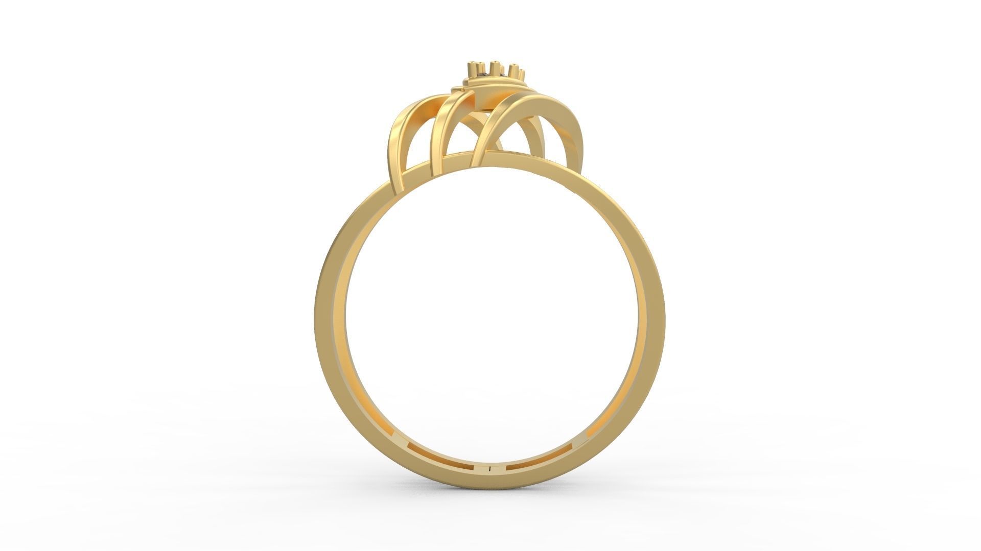 Minimalist Ring 930 3D print model_1