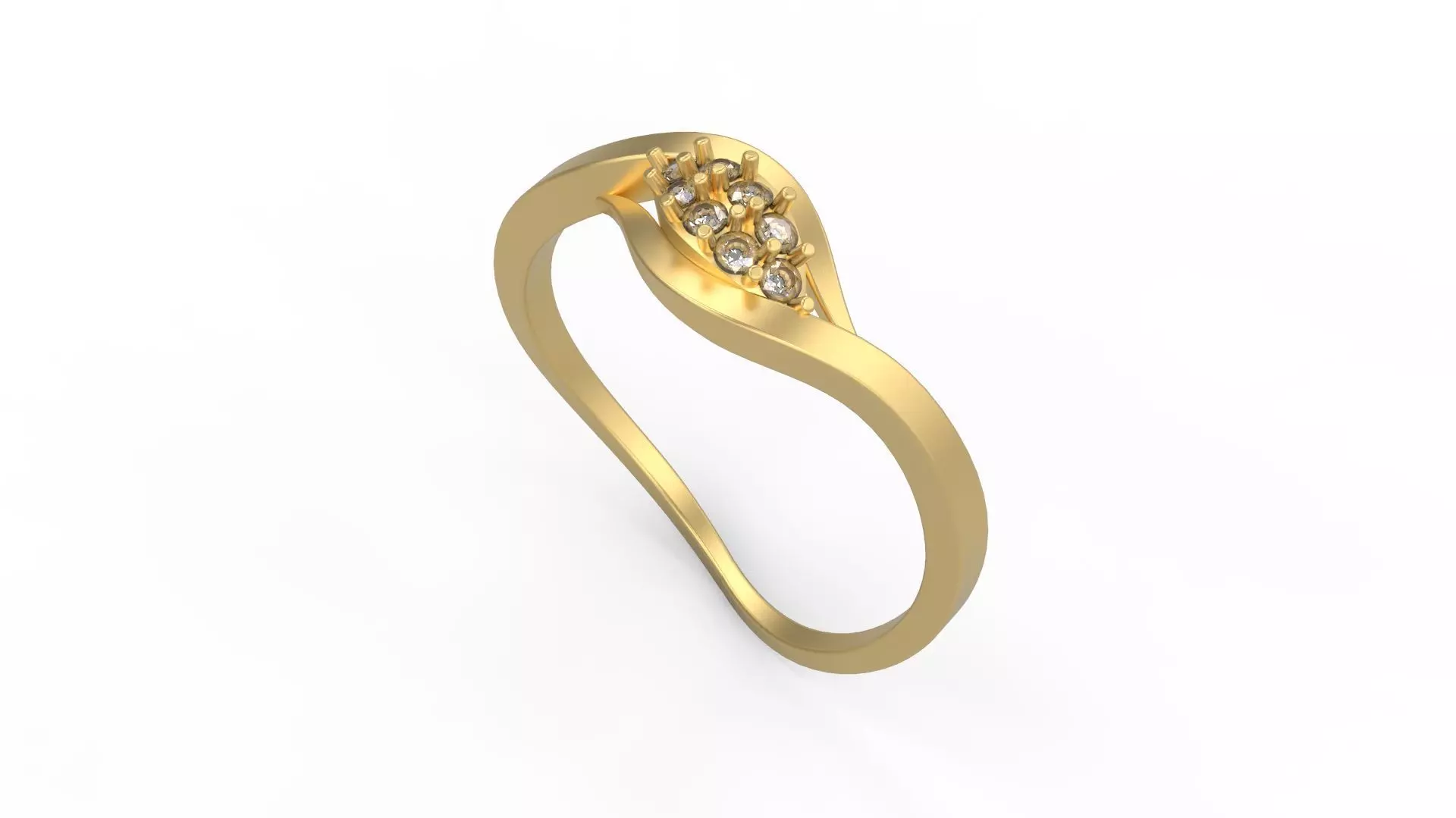 Minimalist Ring 936 3D print model_0