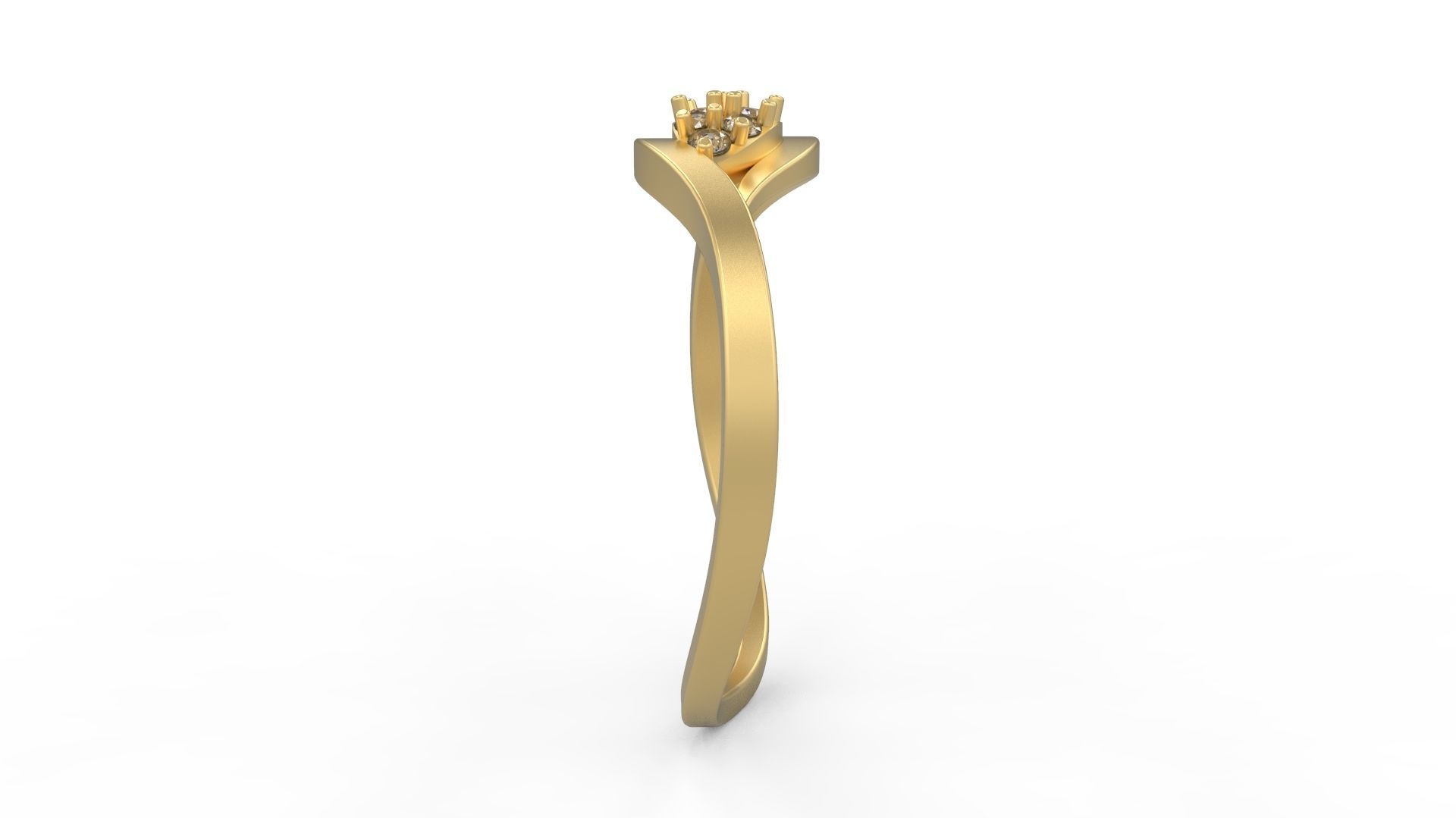 Minimalist Ring 936 3D print model_2