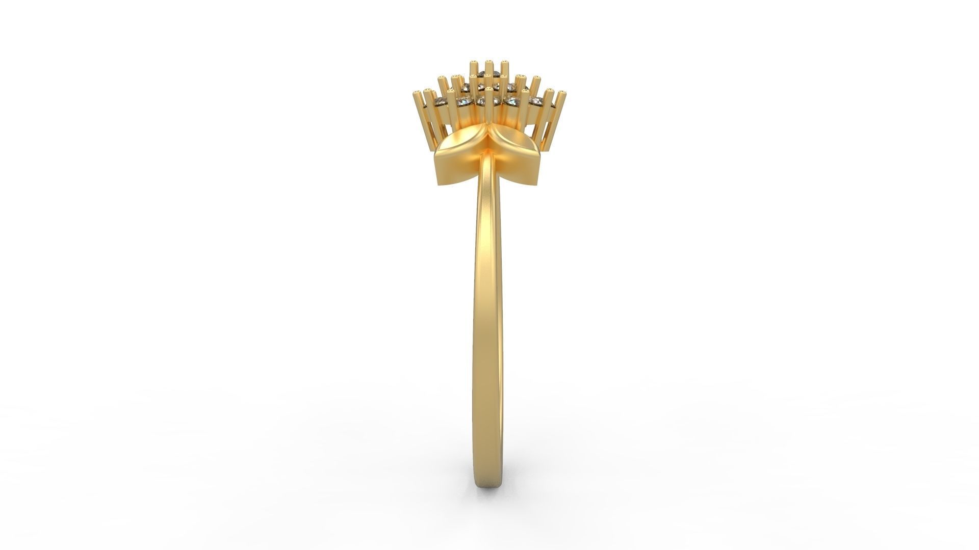 Minimalist Ring 921 3D print model_2