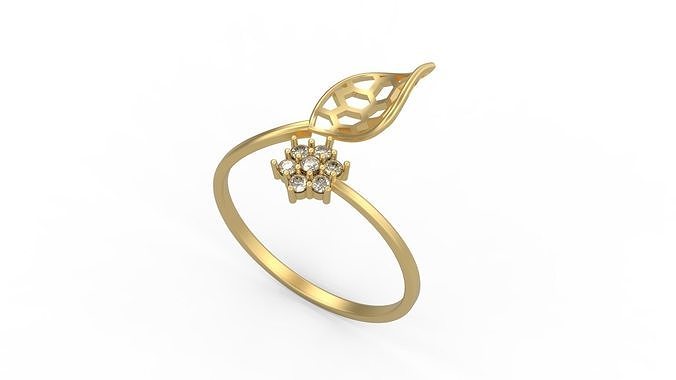 Minimalist Ring 918 3D print model