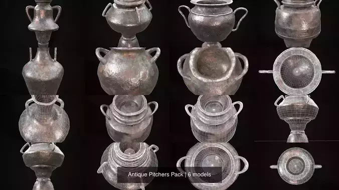 Antique Pitchers Pack