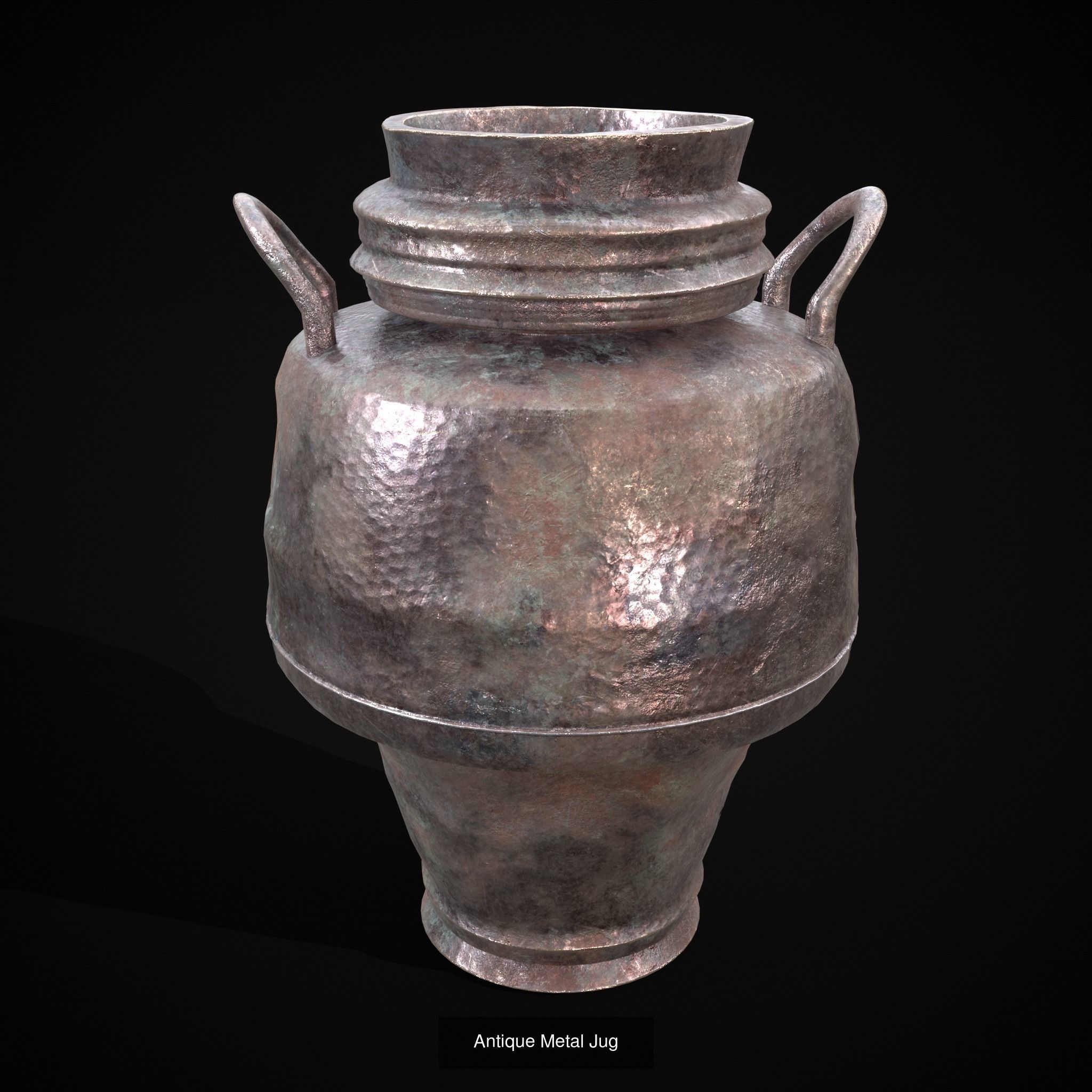 Antique Pitchers Pack 3D Model Collection_14