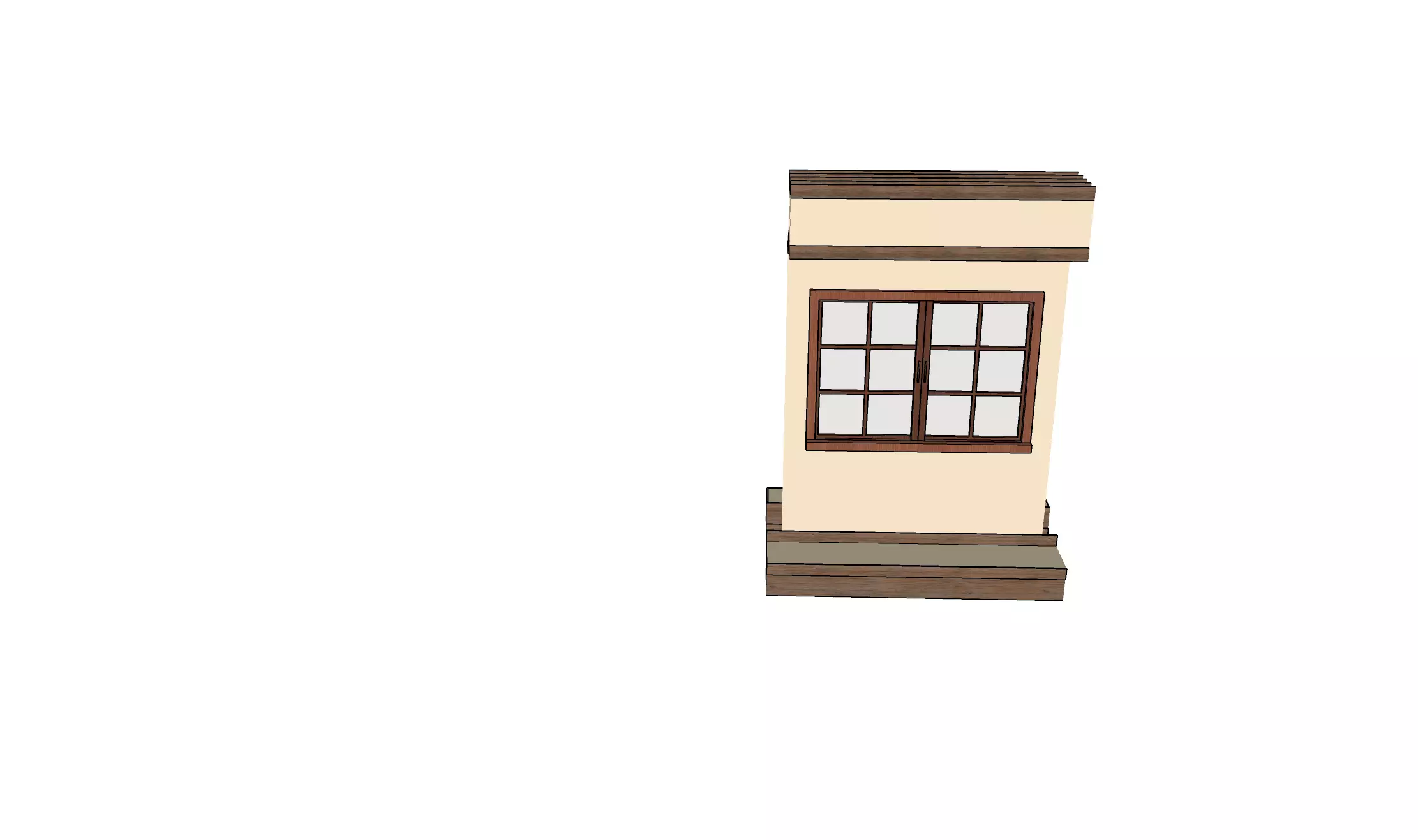 MODULAR WALL 01 Free 3D model