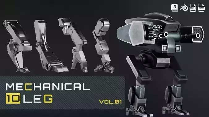 10 MECHANICAL LEG VOL 01
