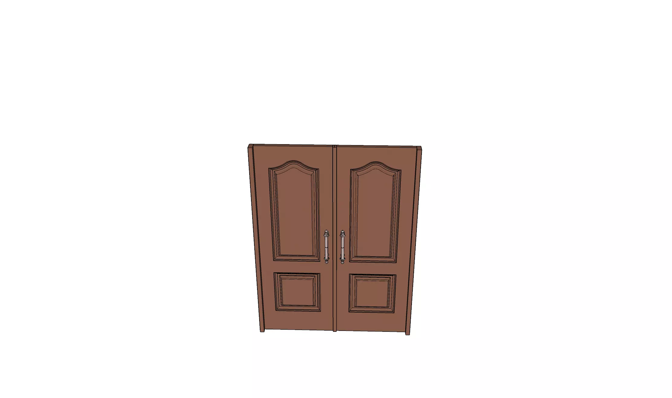 DOUBLE DOORS 03 Free 3D model