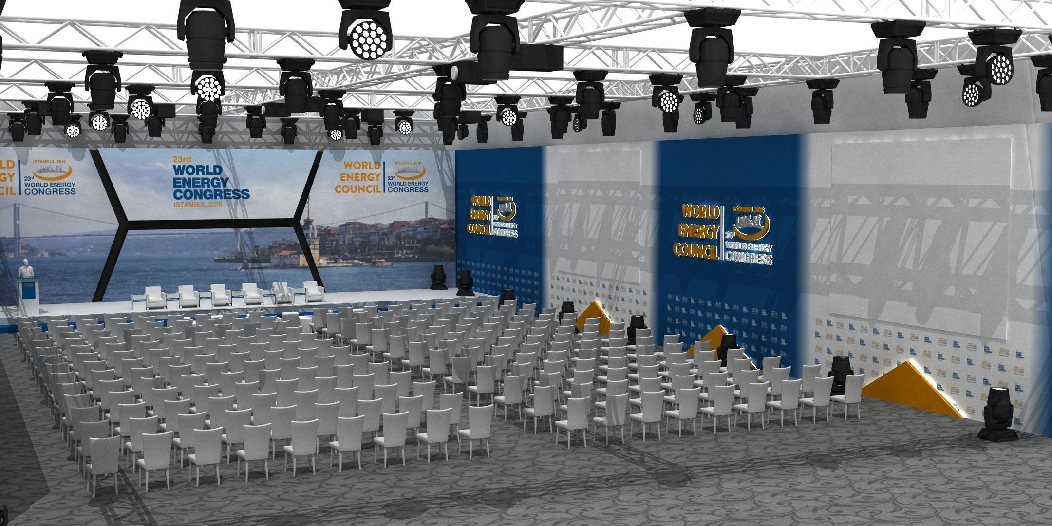 Truss Watchout Stage 79 3D model_3