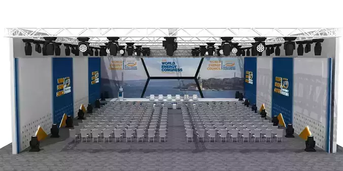 Truss Watchout Stage 79 3D model