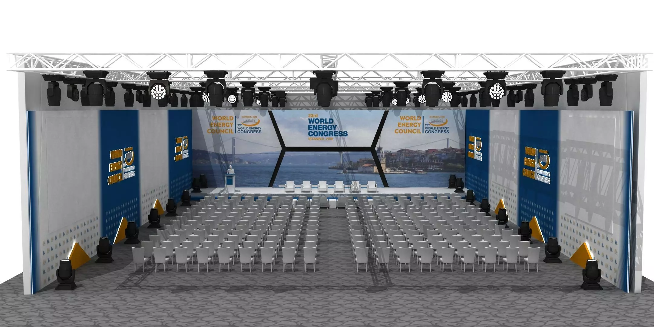 Truss Watchout Stage 79 3D model_0